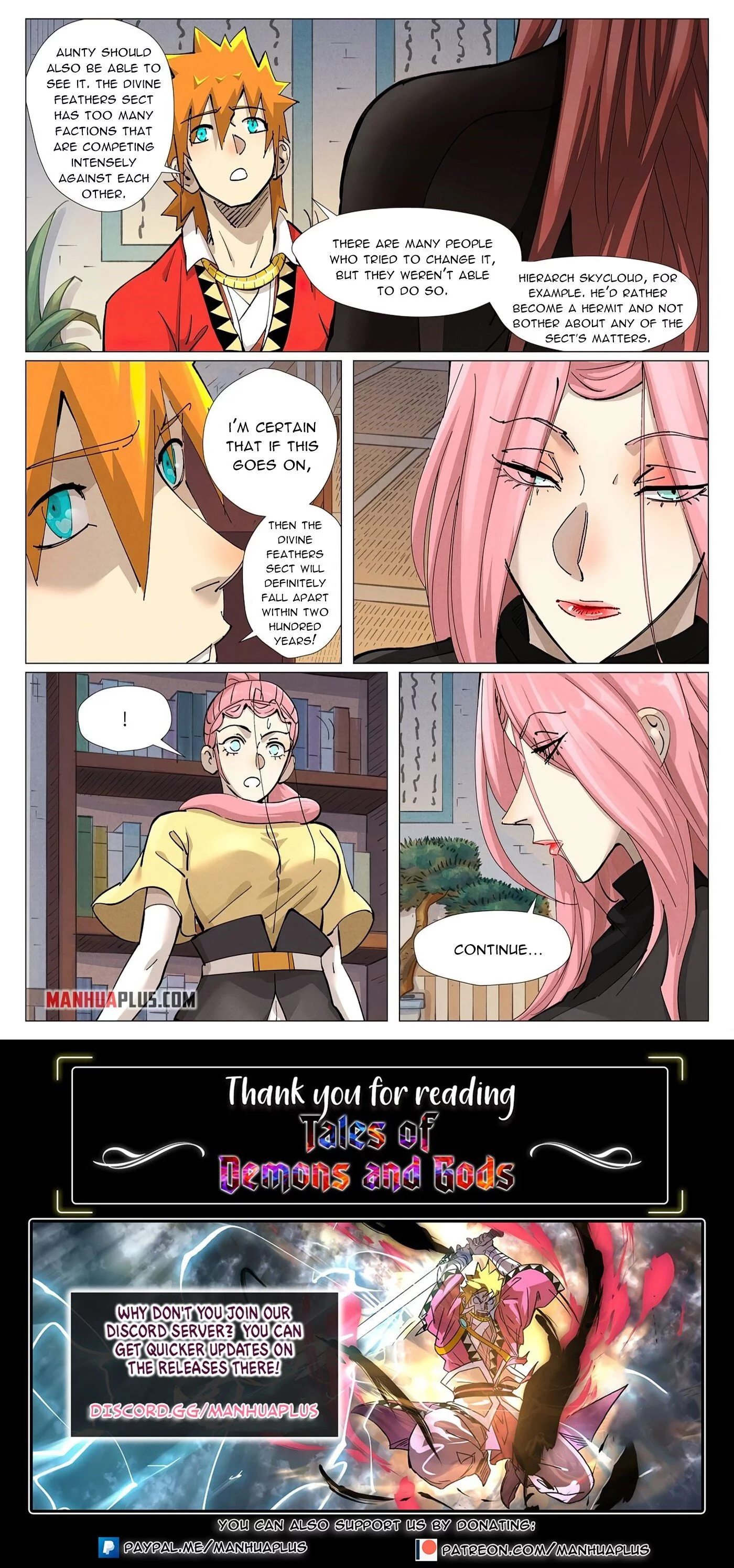 Tales of Demons and Gods Chapter 378.6 page 10