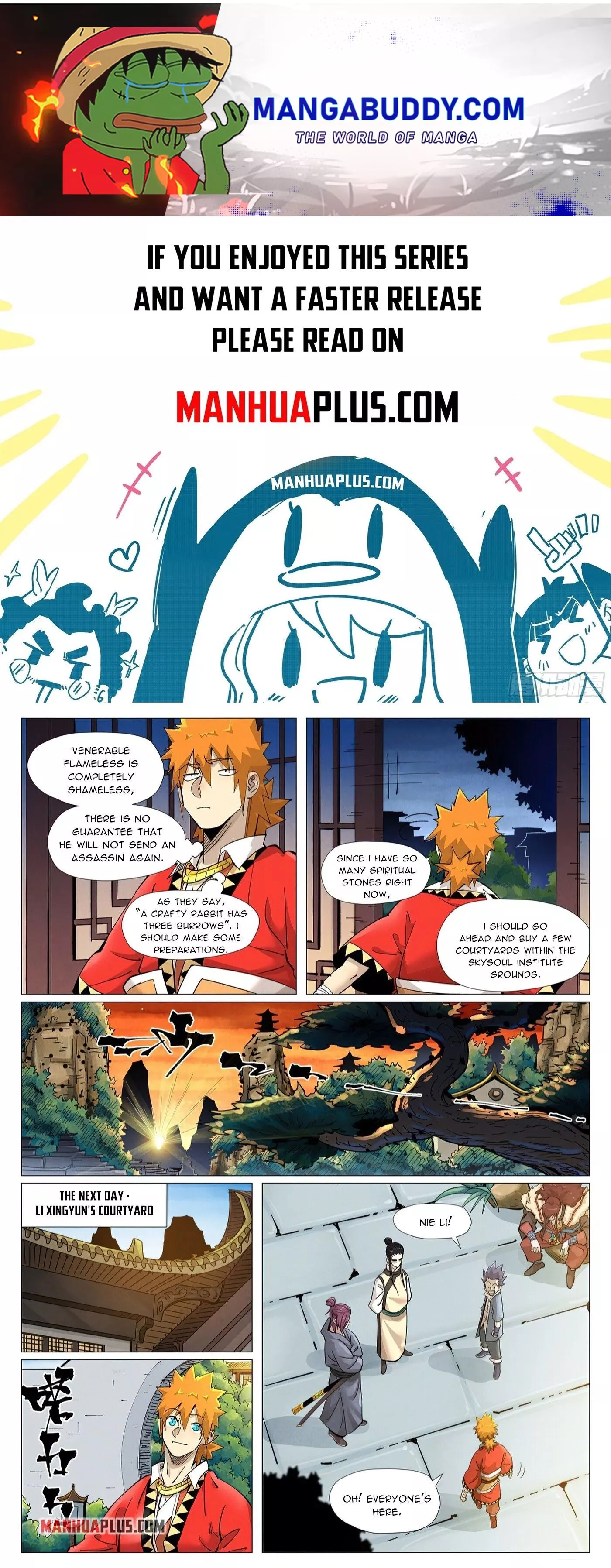 Tales of Demons and Gods Chapter 379.6 page 1