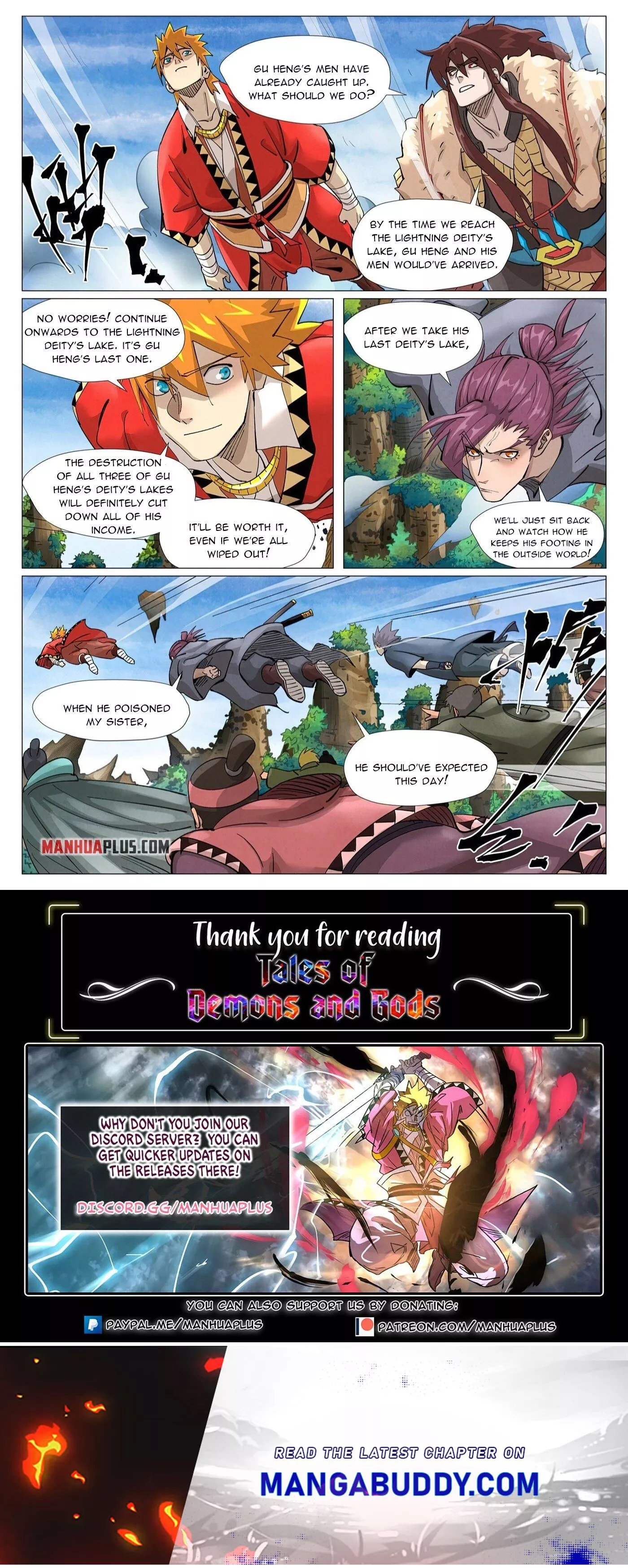 Tales of Demons and Gods Chapter 380.1 page 9