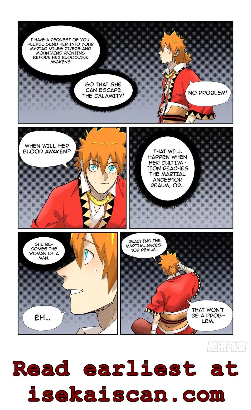 Tales of Demons and Gods Chapter 384.1 page 10
