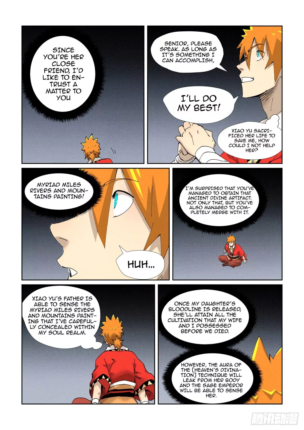 Tales of Demons and Gods Chapter 384.1 page 9