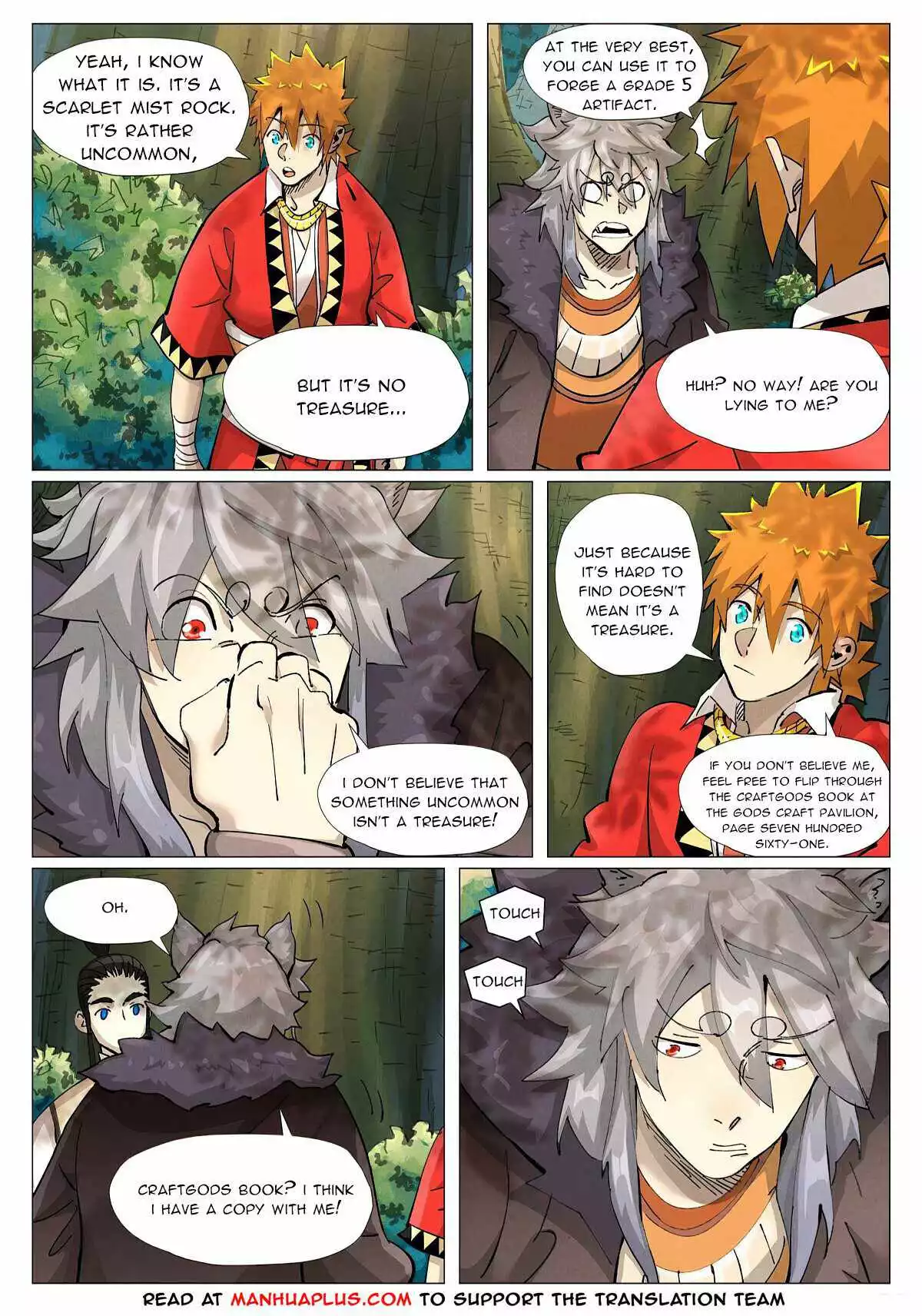 Tales of Demons and Gods Chapter 385.8 page 5
