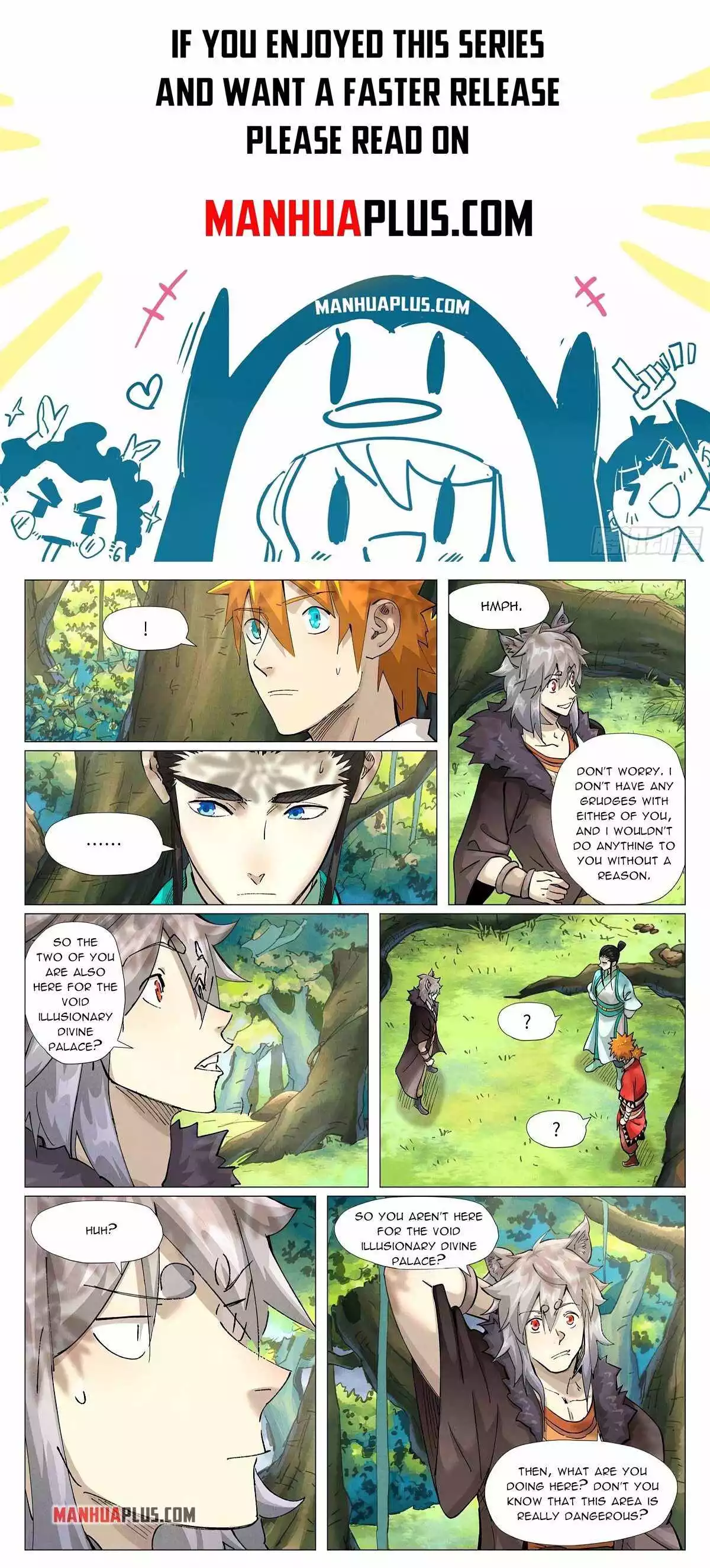 Tales of Demons and Gods Chapter 385.8 page 1