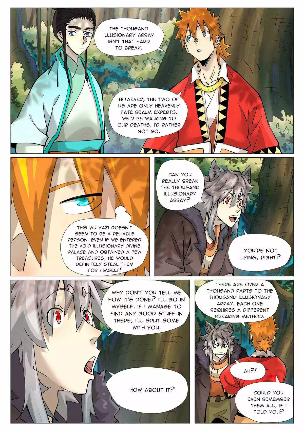 Tales of Demons and Gods Chapter 385.8 page 9
