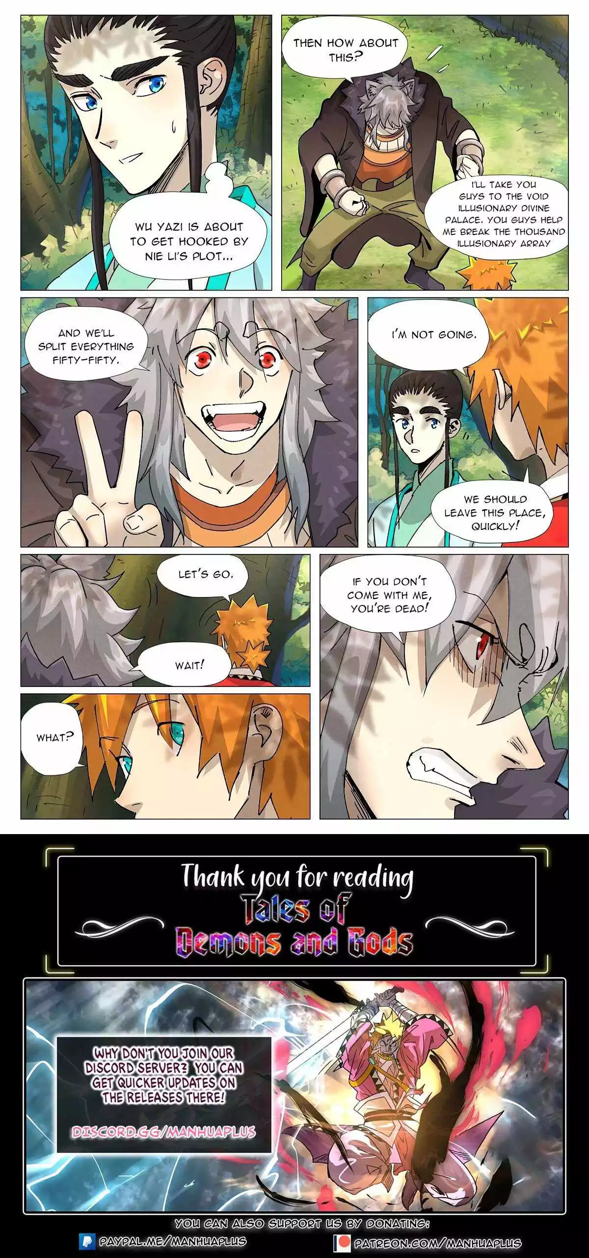 Tales of Demons and Gods Chapter 385.8 page 10