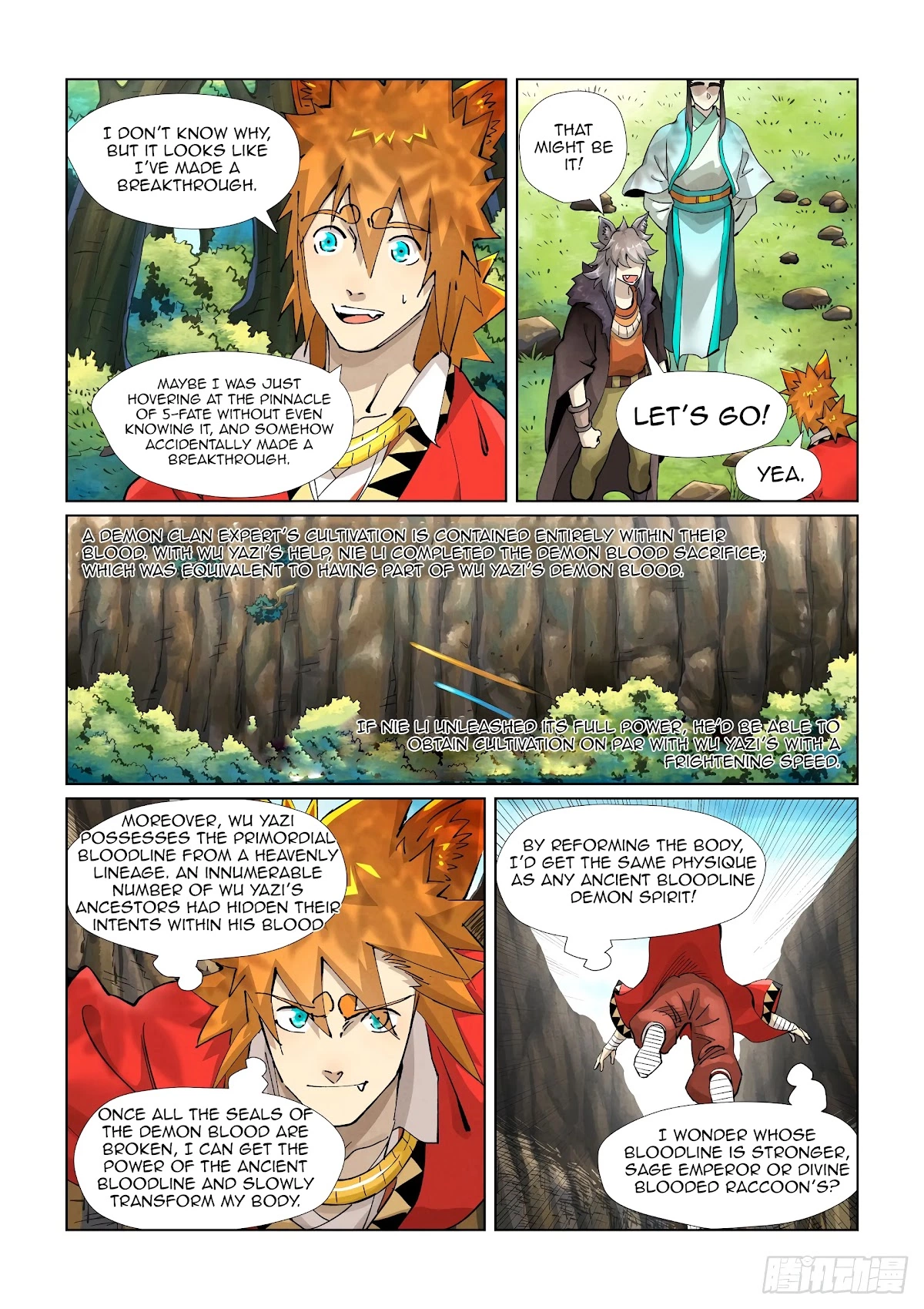 Tales of Demons and Gods Chapter 386.5 page 9