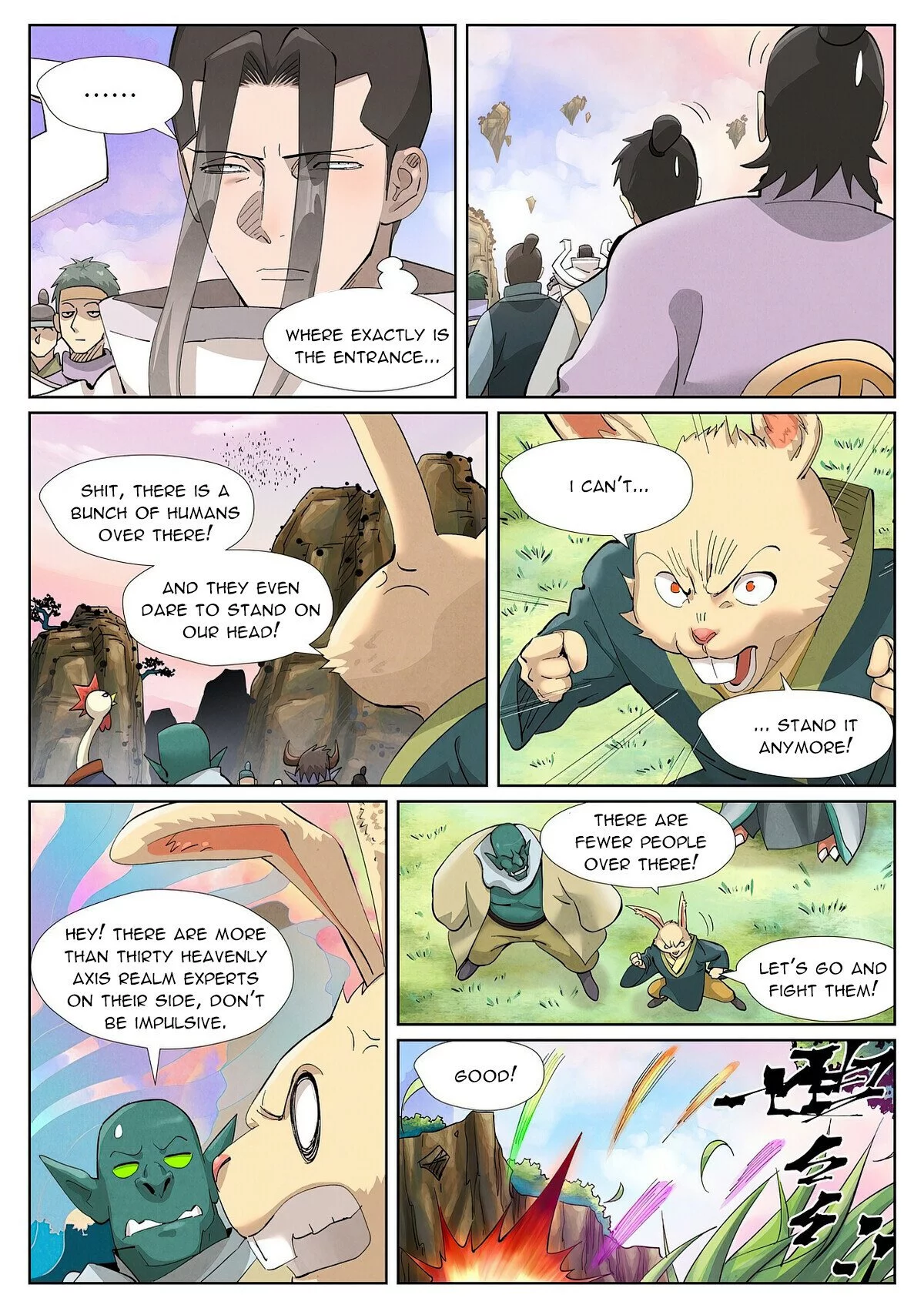 Tales of Demons and Gods Chapter 387.1 page 6