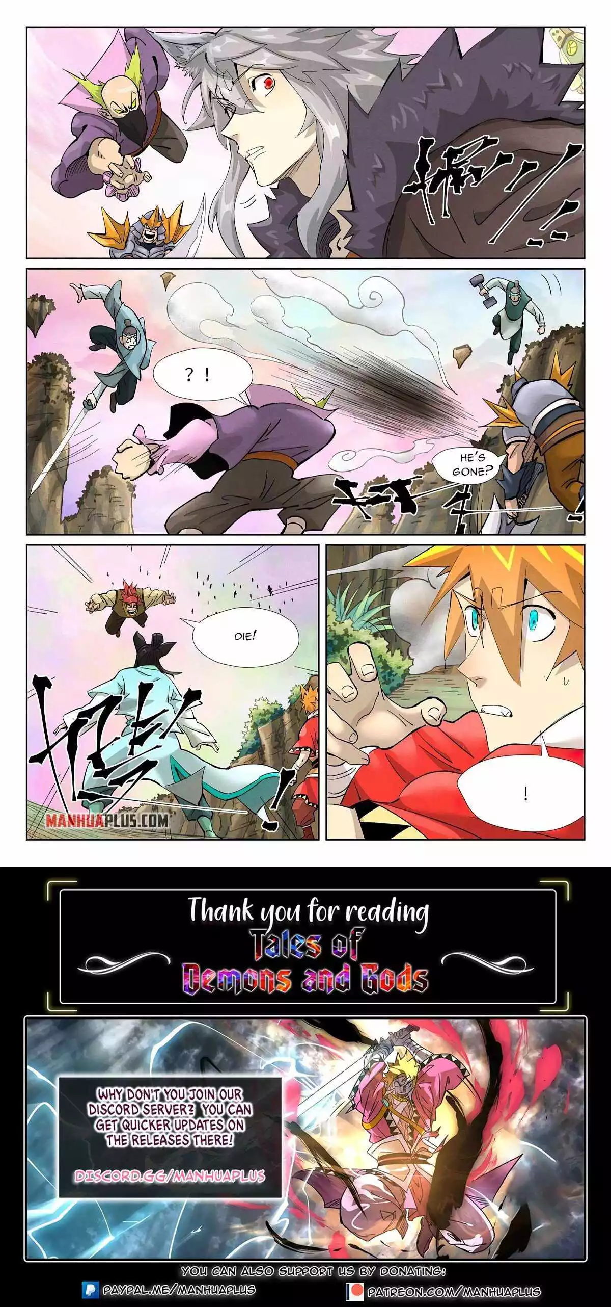 Tales of Demons and Gods Chapter 388 page 9