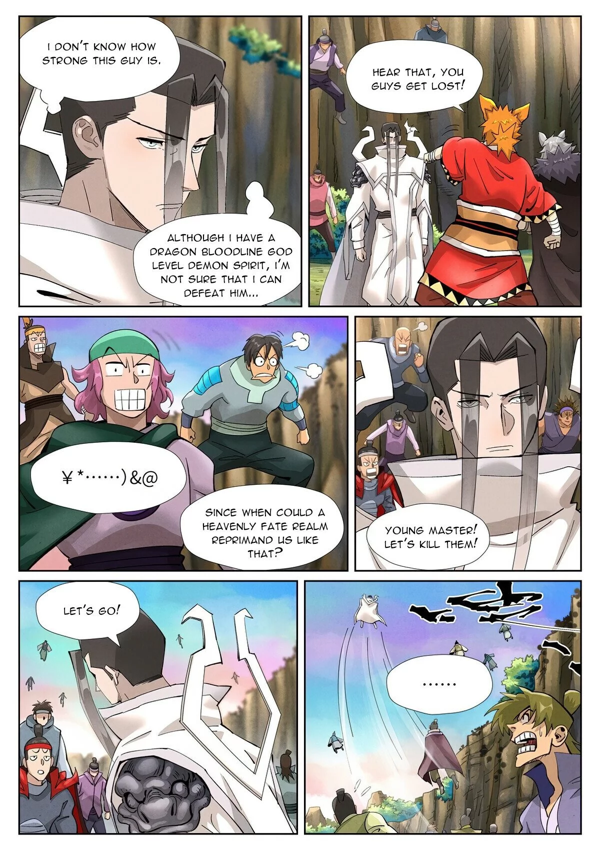 Tales of Demons and Gods Chapter 388.6 page 8