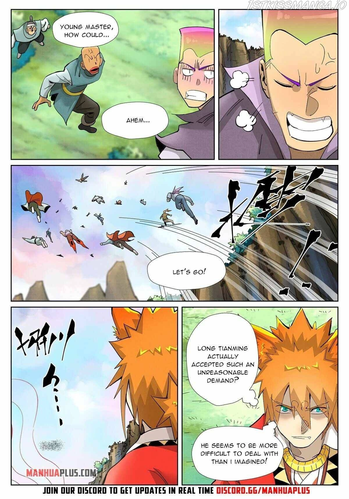 Tales of Demons and Gods Chapter 388.5 page 9