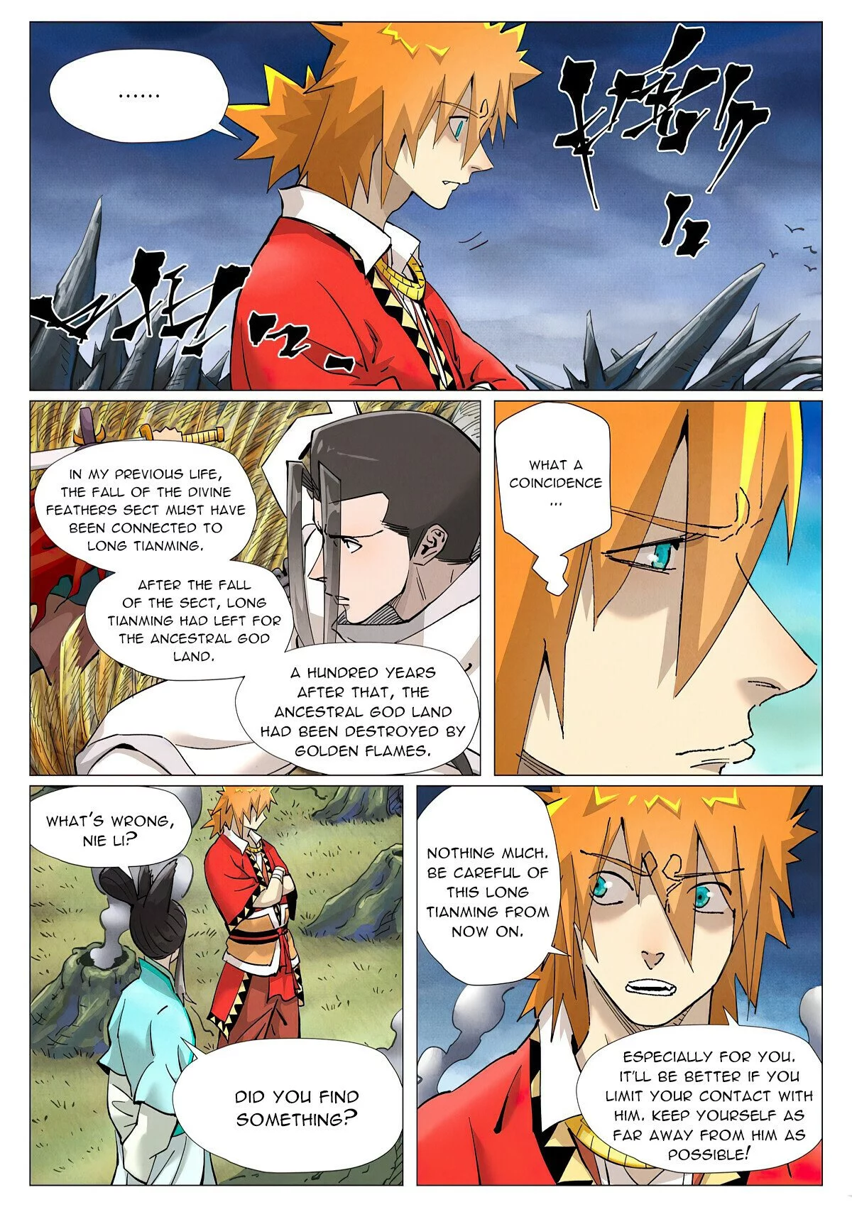 Tales of Demons and Gods Chapter 390.1 page 6