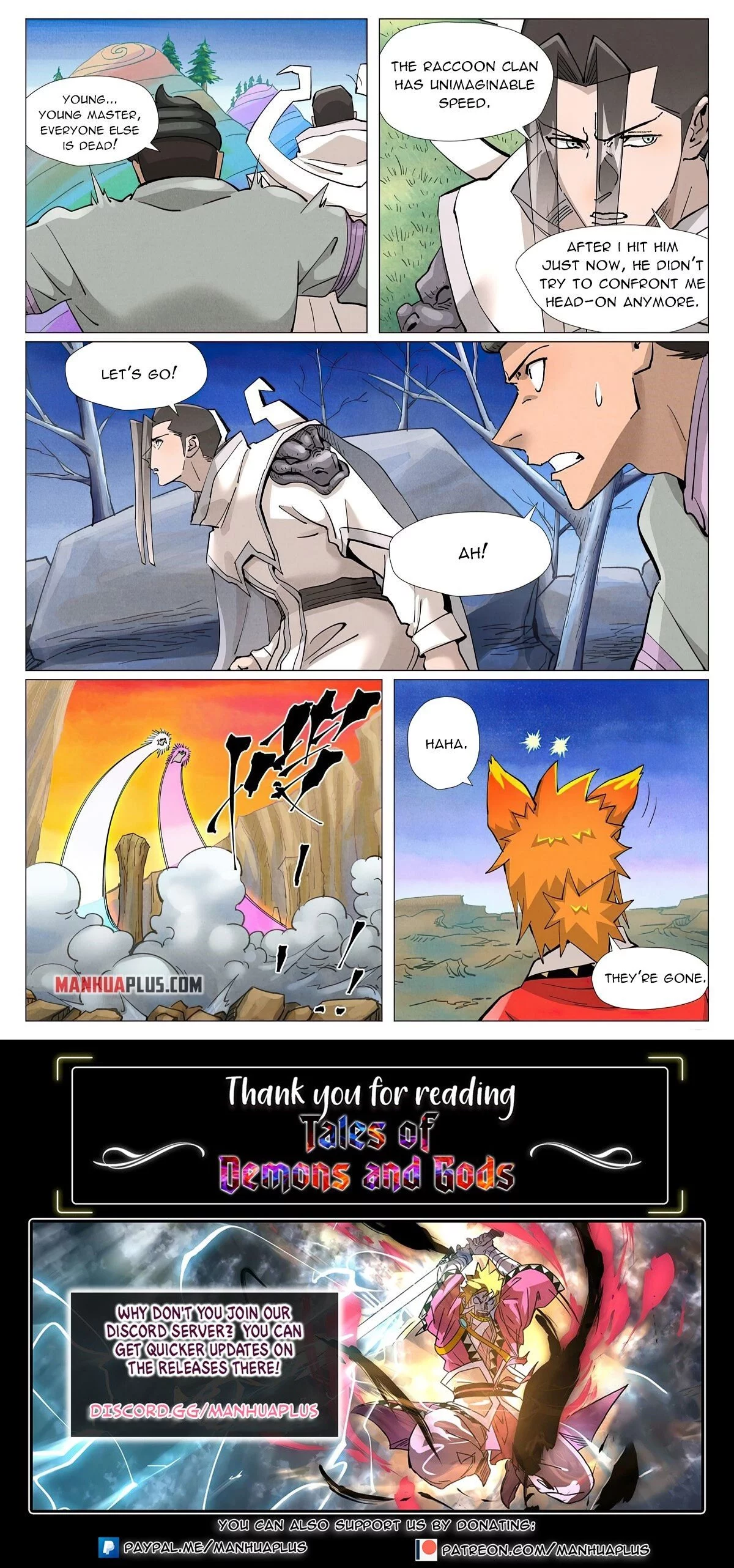 Tales of Demons and Gods Chapter 390.1 page 9