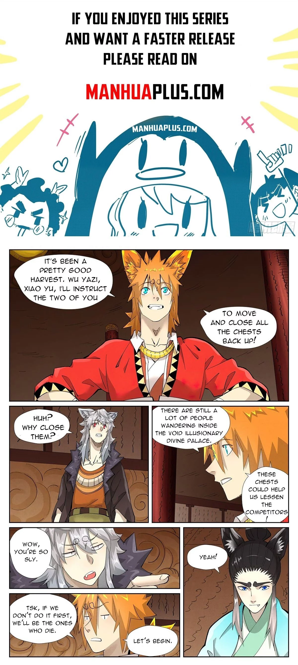 Tales of Demons and Gods Chapter 393.1 page 1