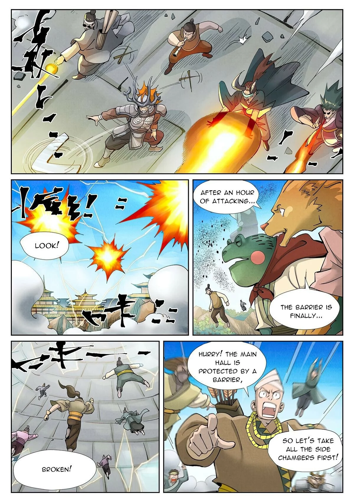 Tales of Demons and Gods Chapter 393.1 page 8