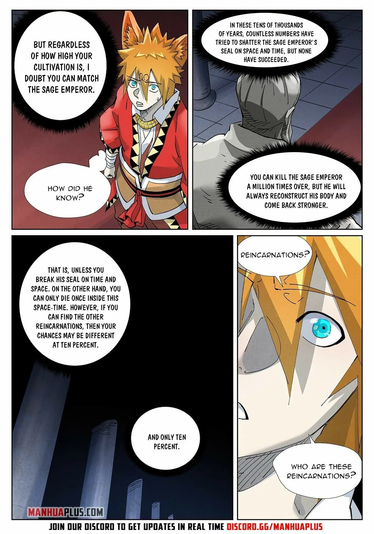 Tales of Demons and Gods Chapter 397.6 page 8