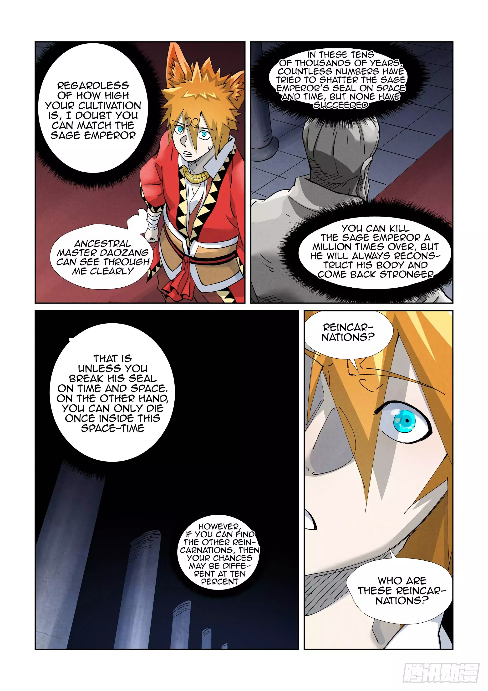 Tales of Demons and Gods Chapter 397.5 page 9