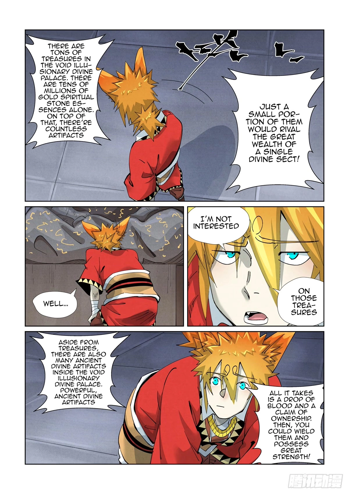 Tales of Demons and Gods Chapter 399.5 page 8
