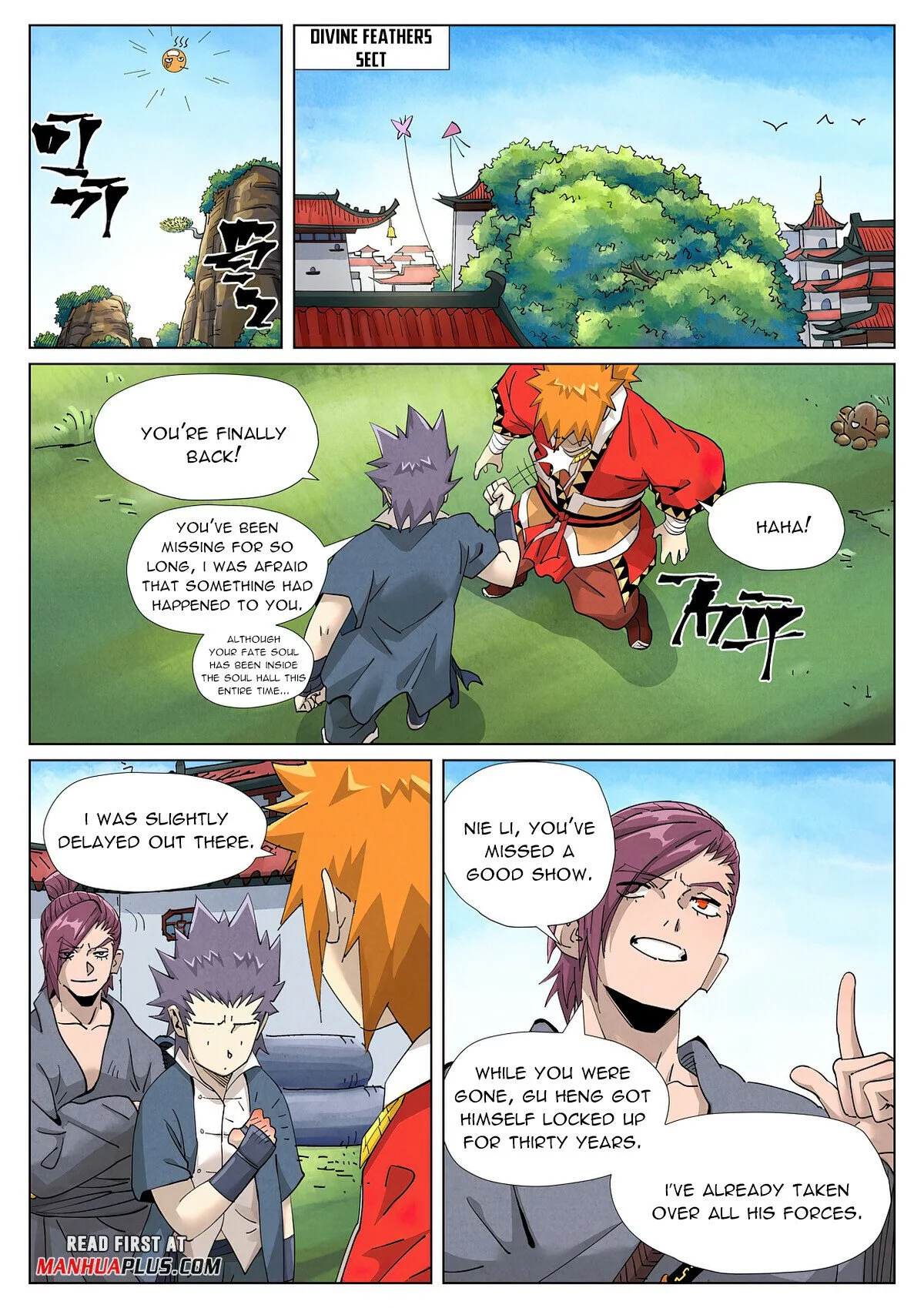 Tales of Demons and Gods Chapter 412.6 page 9