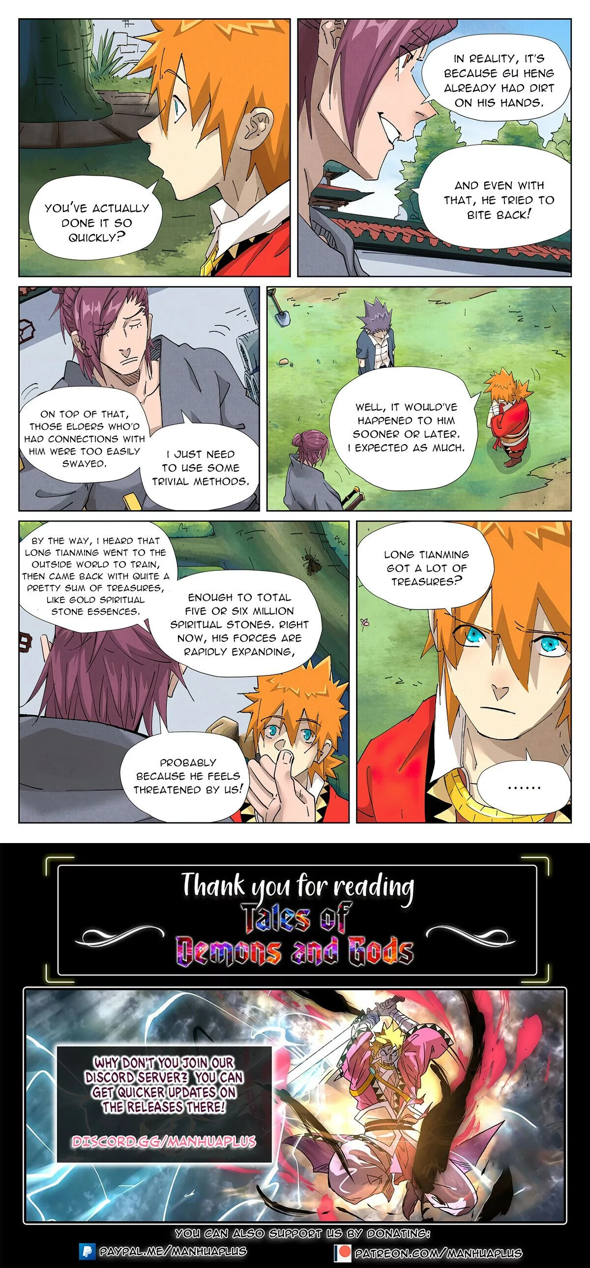 Tales of Demons and Gods Chapter 412.6 page 10