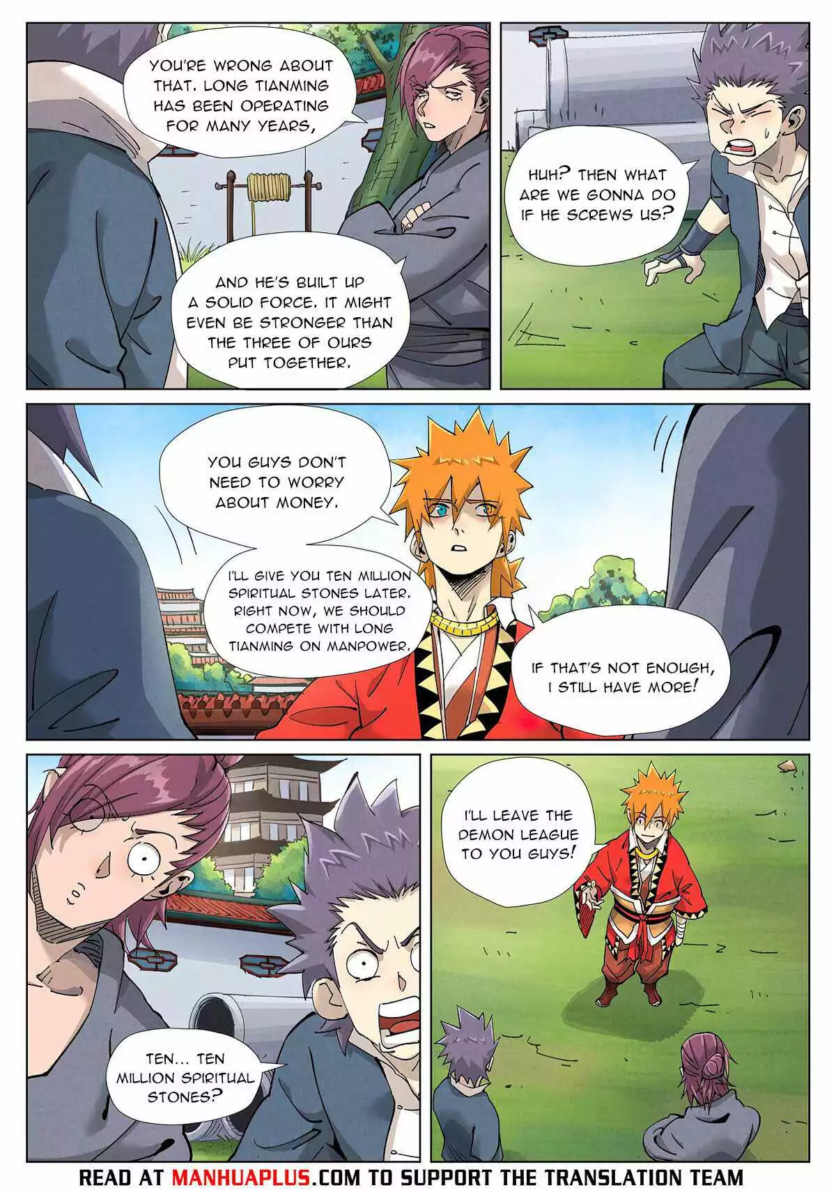 Tales of Demons and Gods Chapter 413 page 4
