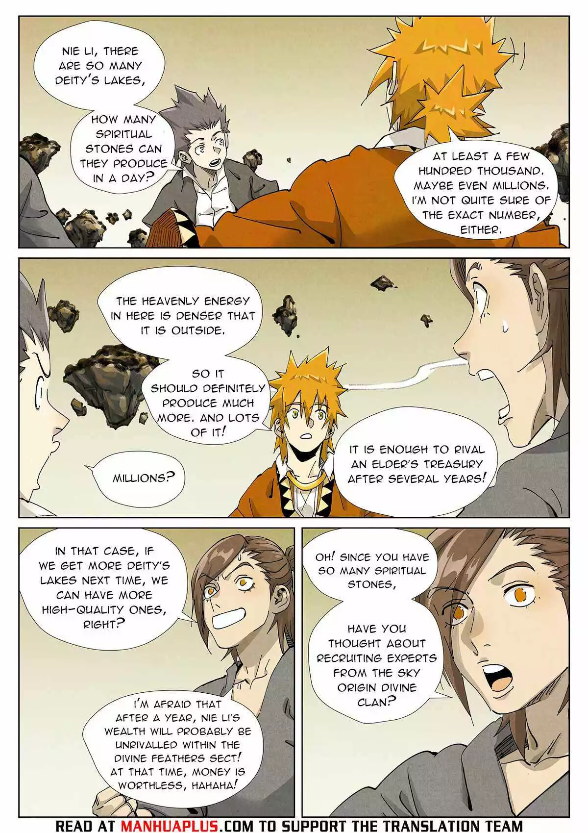Tales of Demons and Gods Chapter 413 page 8
