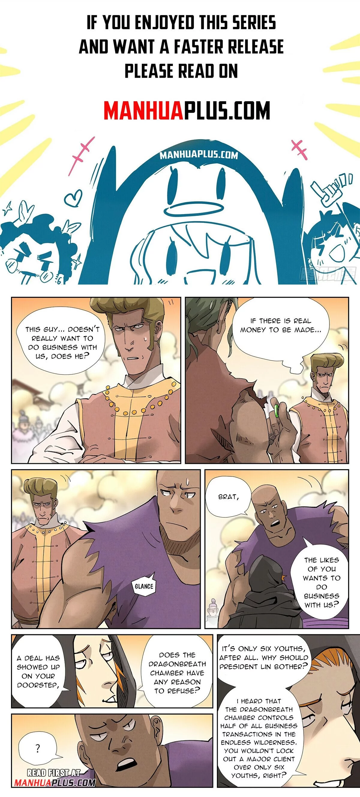 Tales of Demons and Gods Chapter 417.6 page 1