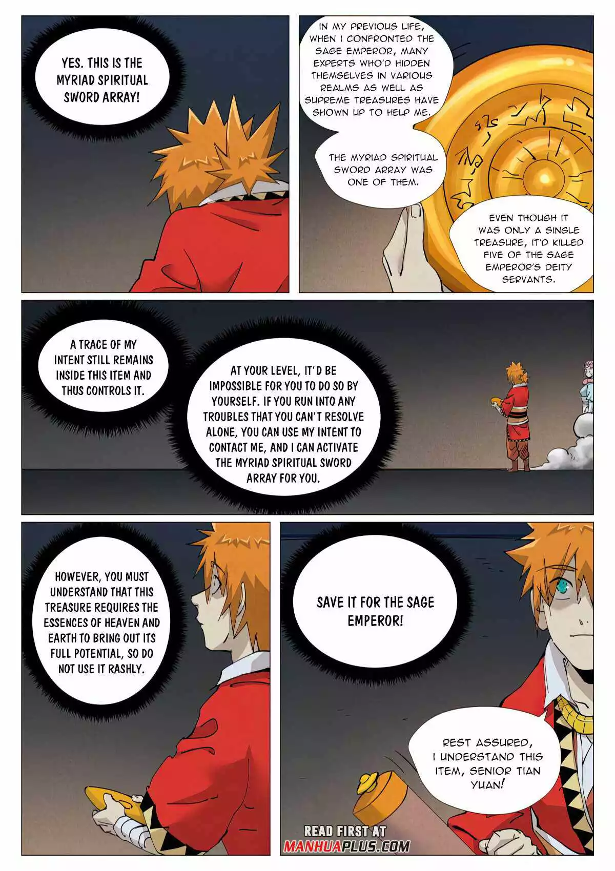 Tales of Demons and Gods Chapter 421 page 8