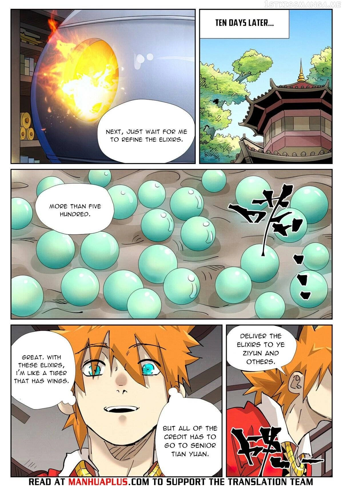 Tales of Demons and Gods Chapter 423.1 page 3
