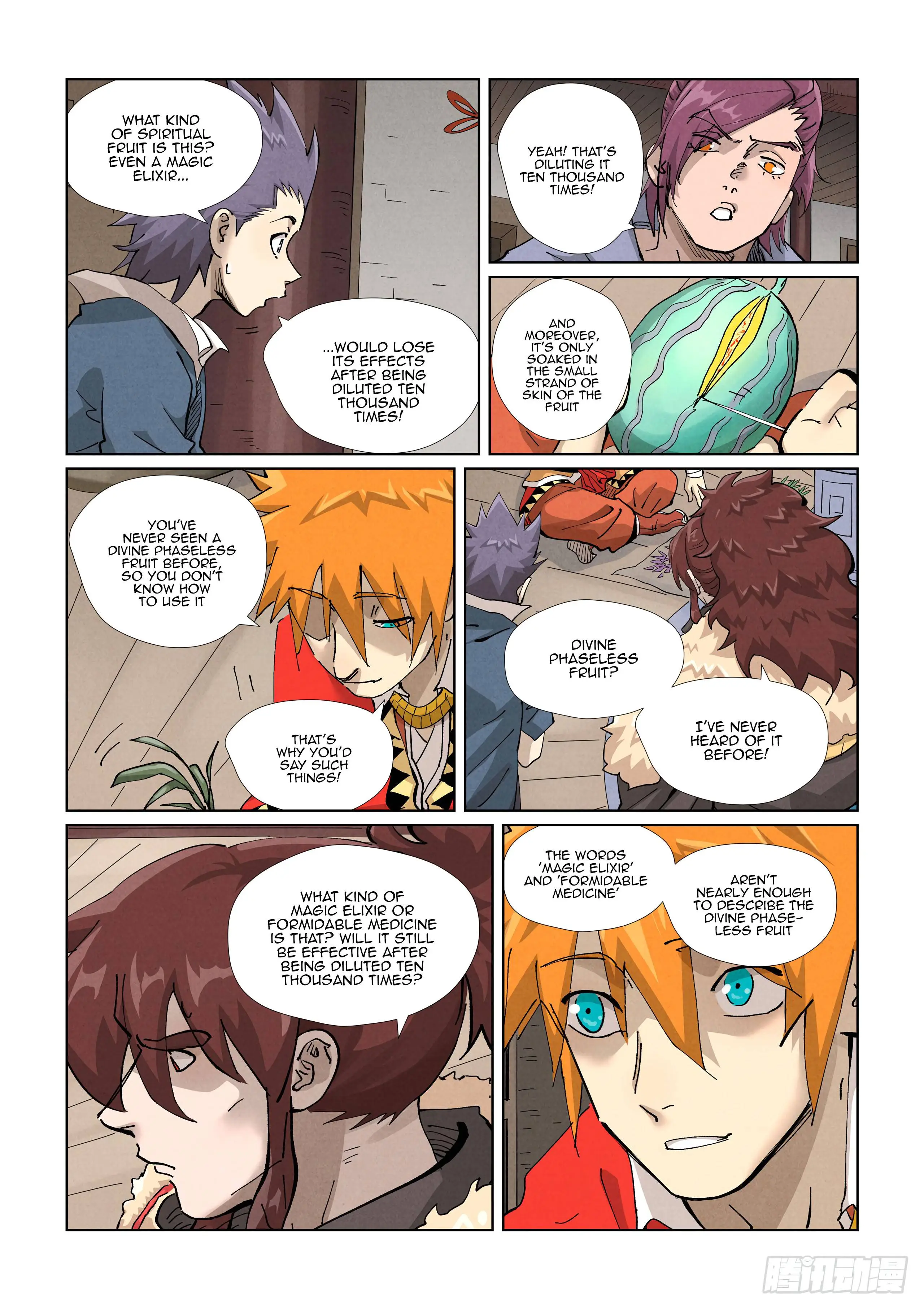 Tales of Demons and Gods Chapter 422.5 page 9