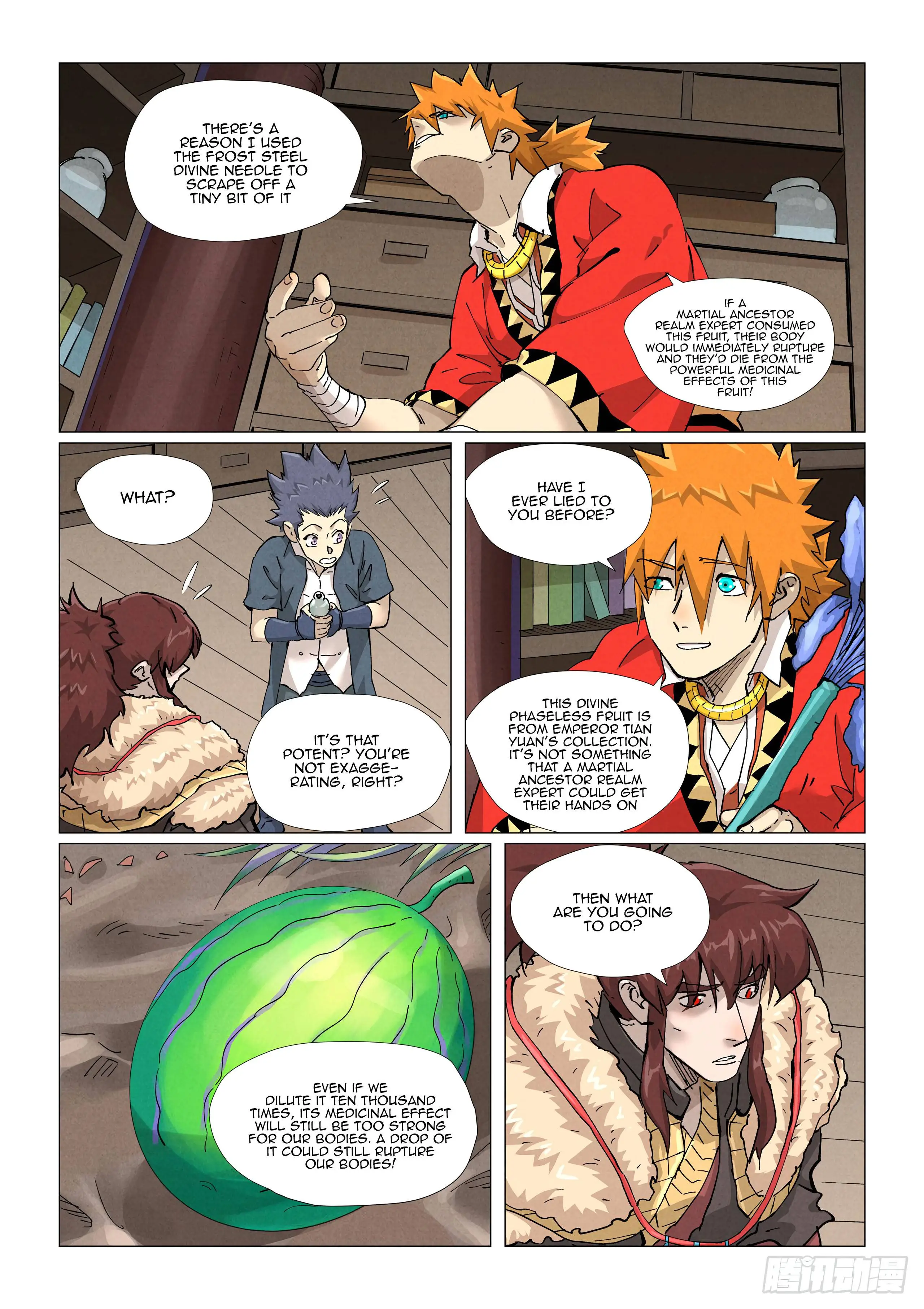 Tales of Demons and Gods Chapter 422.5 page 10