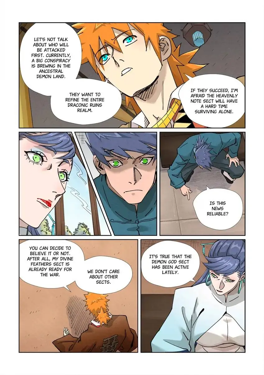 Tales of Demons and Gods Chapter 435.5 page 8