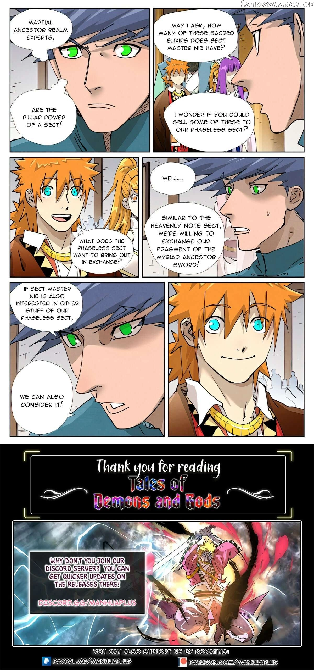 Tales of Demons and Gods Chapter 436.1 page 10