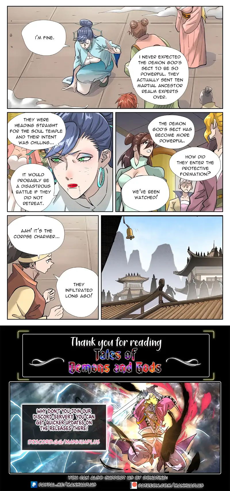 Tales of Demons and Gods Chapter 442.1 page 9