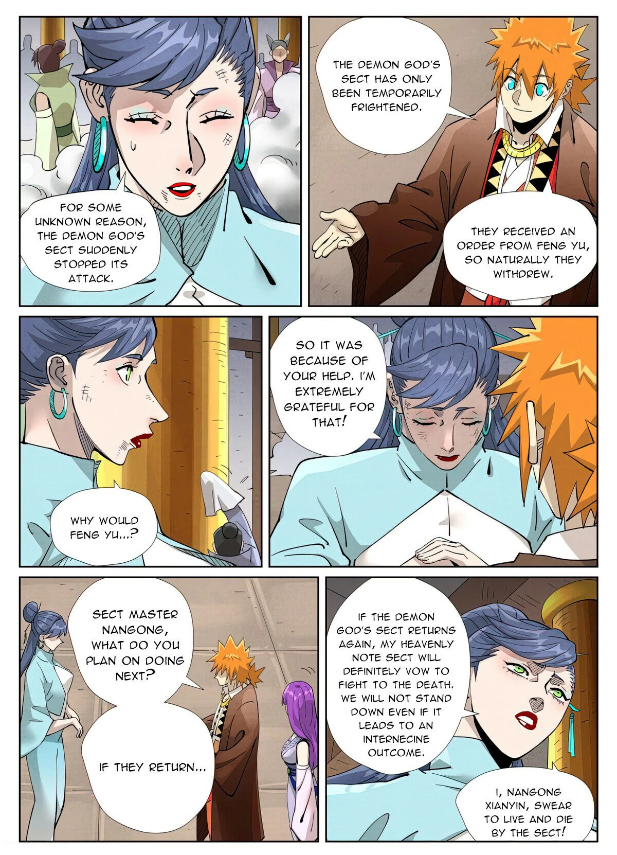 Tales of Demons and Gods Chapter 442.6 page 6