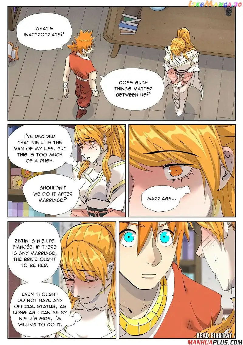 Tales of Demons and Gods Chapter 444.1 page 8
