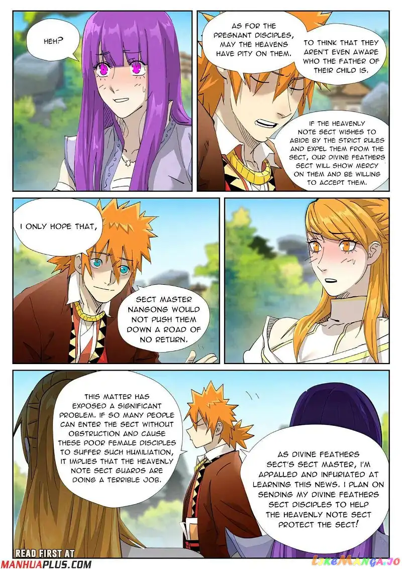 Tales of Demons and Gods Chapter 445.1 page 8