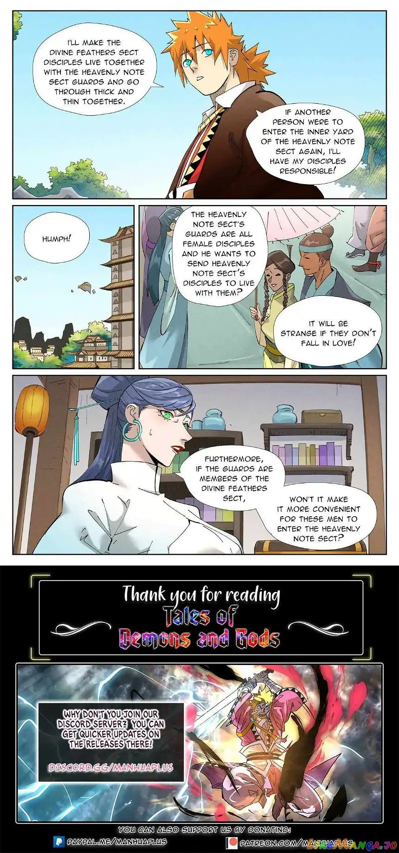 Tales of Demons and Gods Chapter 445.1 page 9