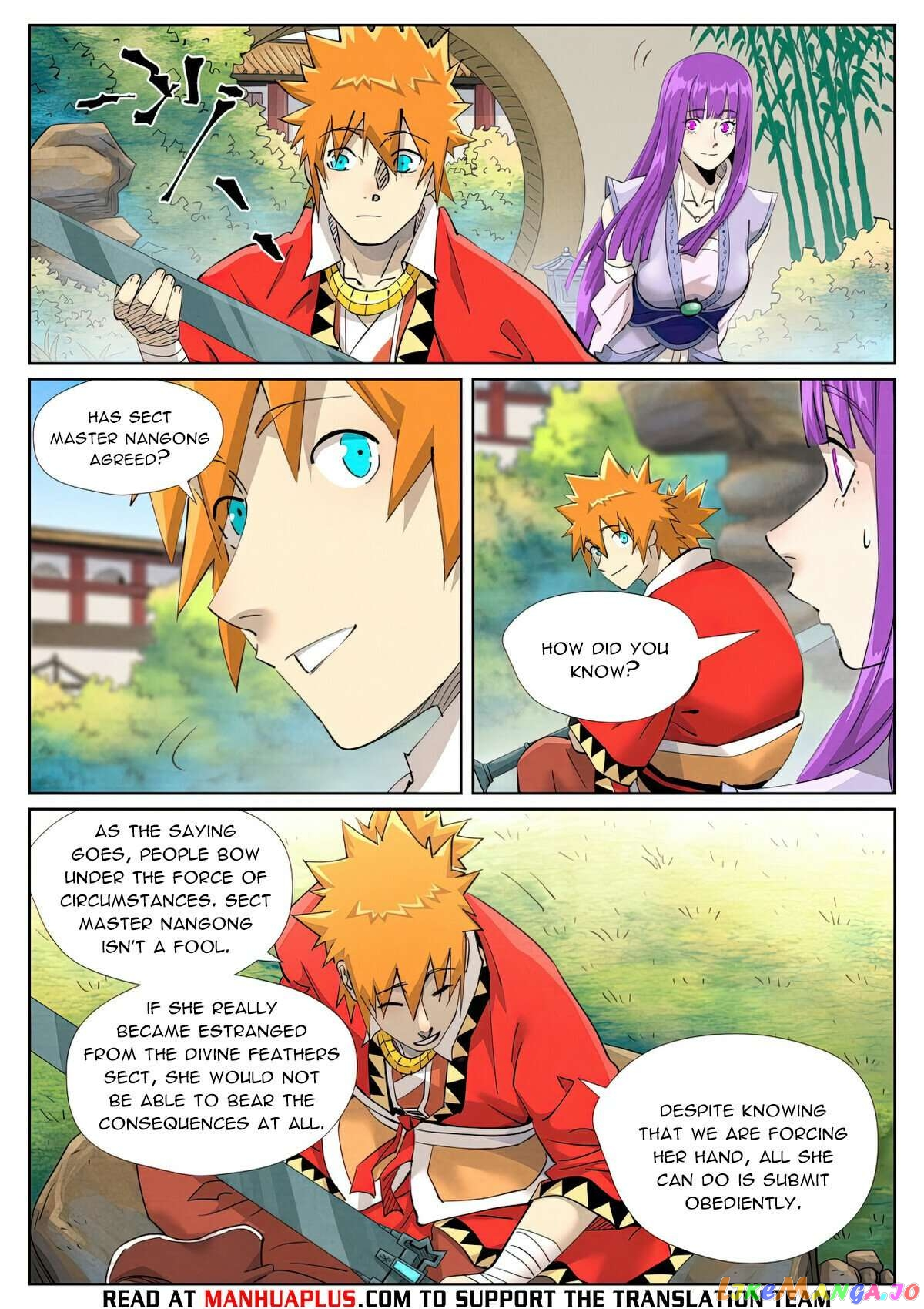Tales of Demons and Gods Chapter 446.1 page 3