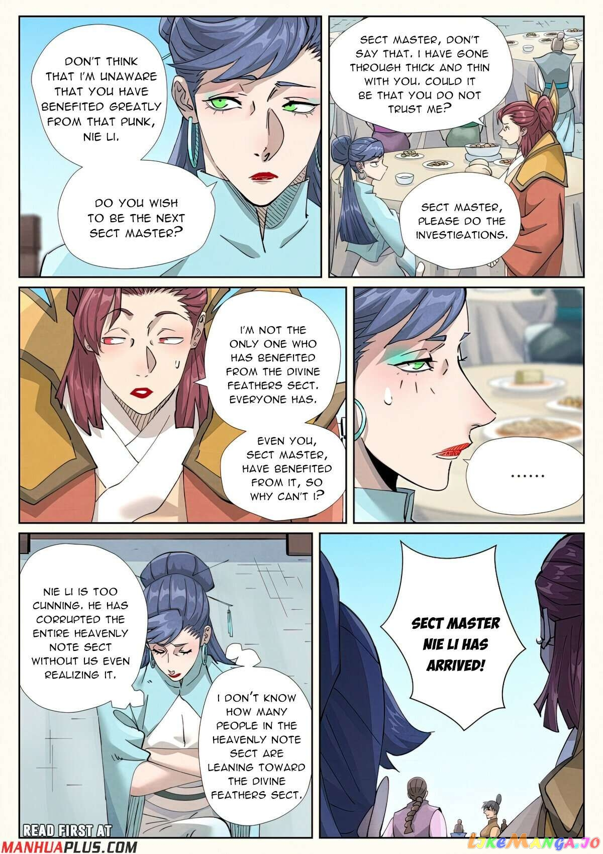 Tales of Demons and Gods Chapter 446.1 page 8