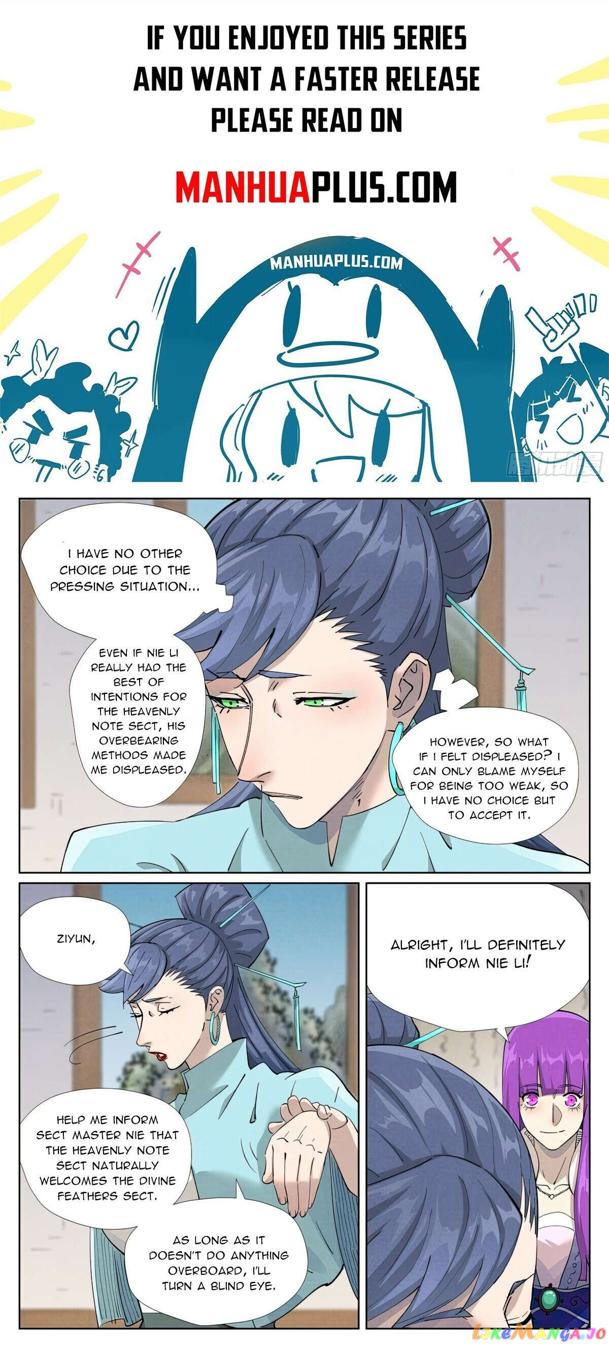Tales of Demons and Gods Chapter 446.1 page 1