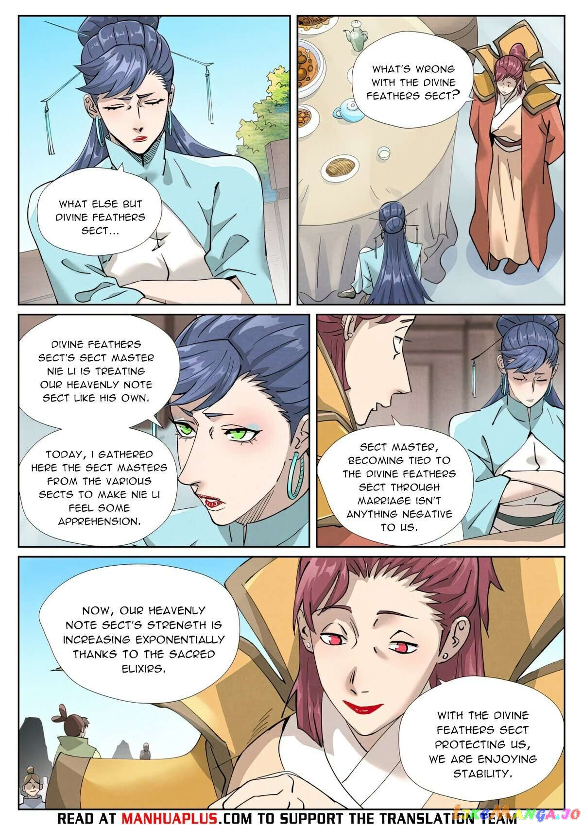 Tales of Demons and Gods Chapter 446.1 page 7