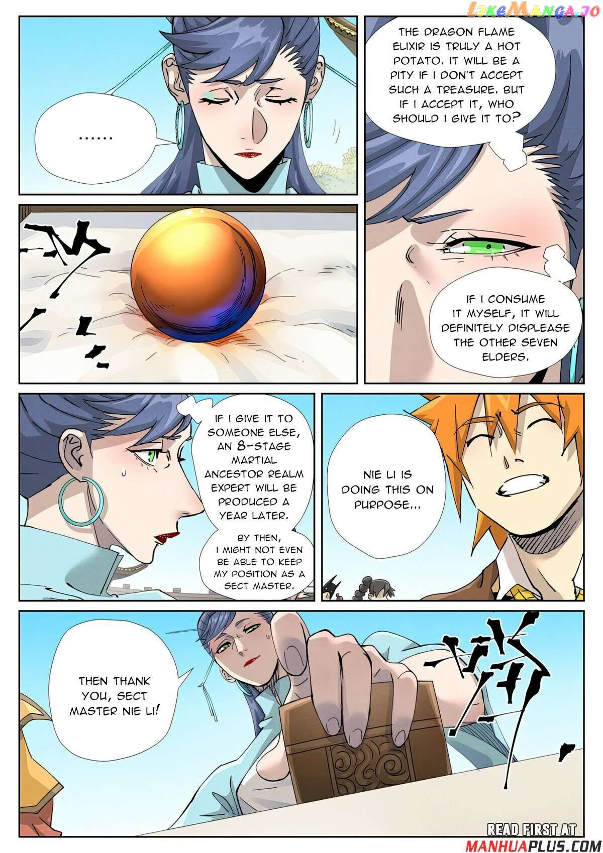 Tales of Demons and Gods Chapter 446.6 page 4