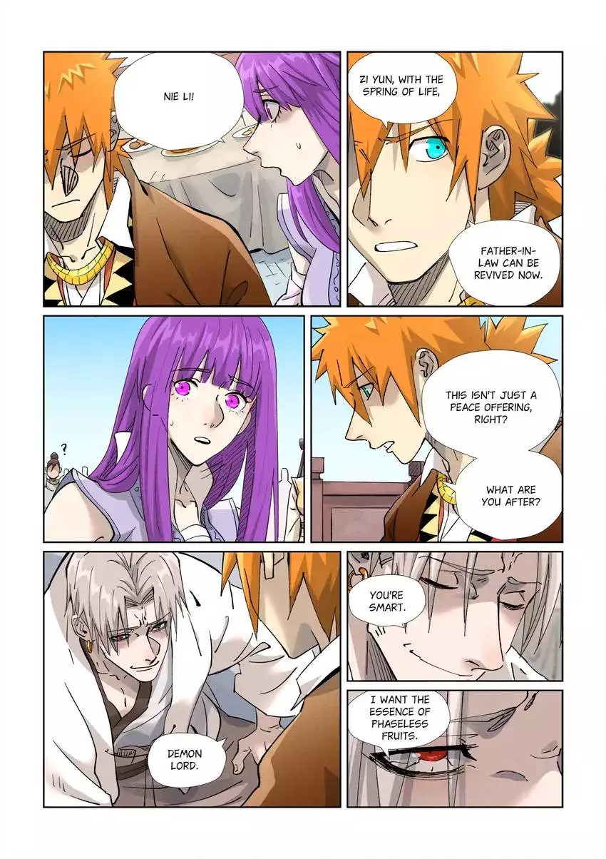 Tales of Demons and Gods Chapter 447.5 page 8