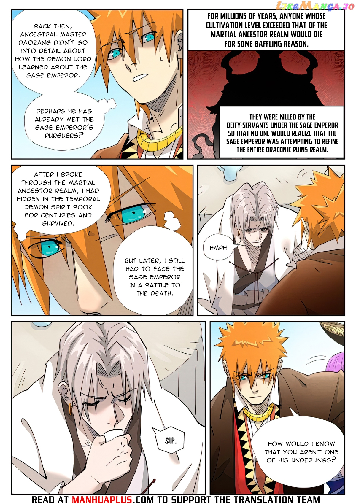 Tales of Demons and Gods Chapter 447.6 page 3