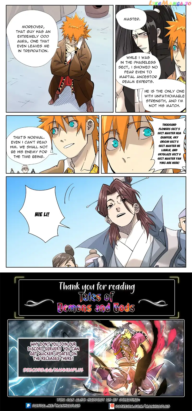 Tales of Demons and Gods Chapter 448.1 page 10