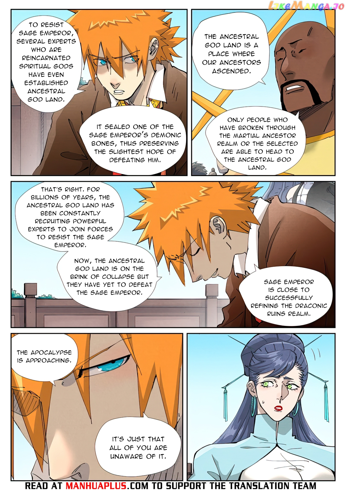 Tales of Demons and Gods Chapter 449.1 page 4