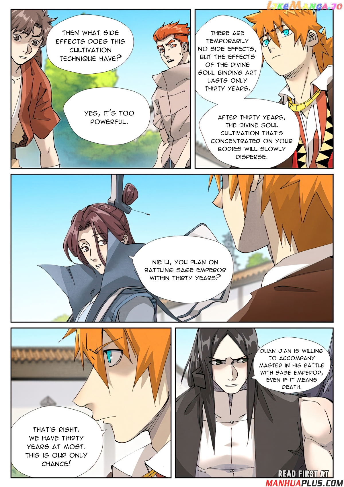 Tales of Demons and Gods Chapter 449.6 page 4
