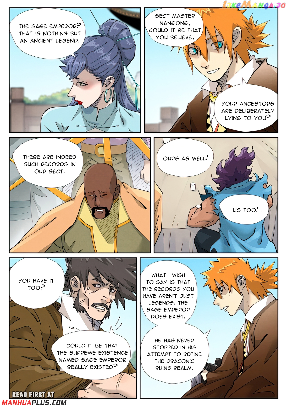 Tales of Demons and Gods Chapter 449.1 page 3
