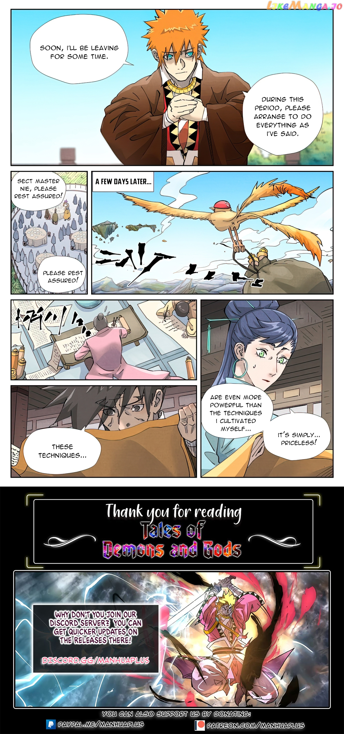 Tales of Demons and Gods Chapter 449.1 page 10