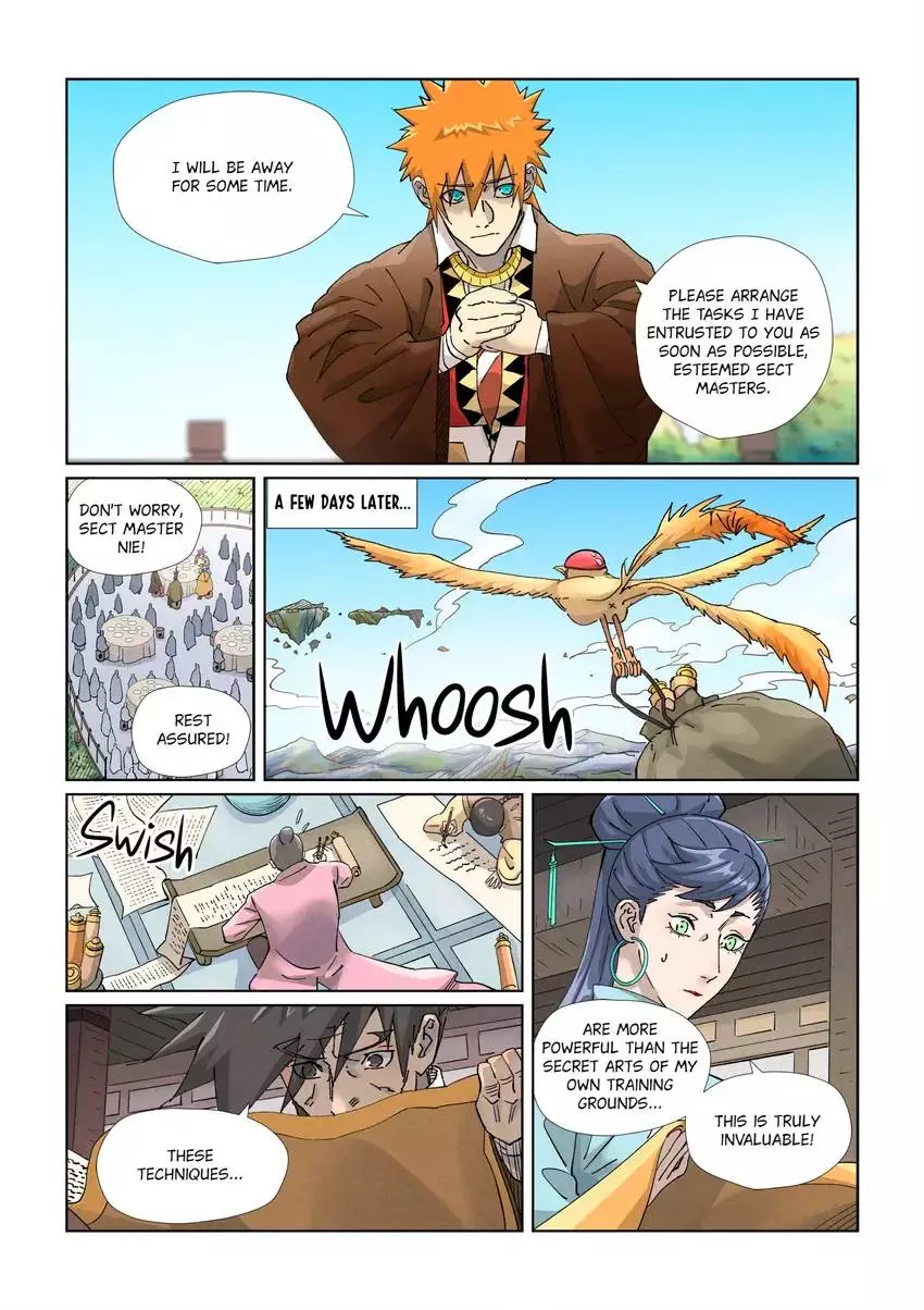 Tales of Demons and Gods Chapter 449.5 page 1